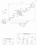 Part Location Diagram of 697110 Briggs and Stratton Gasket-crkcse/015